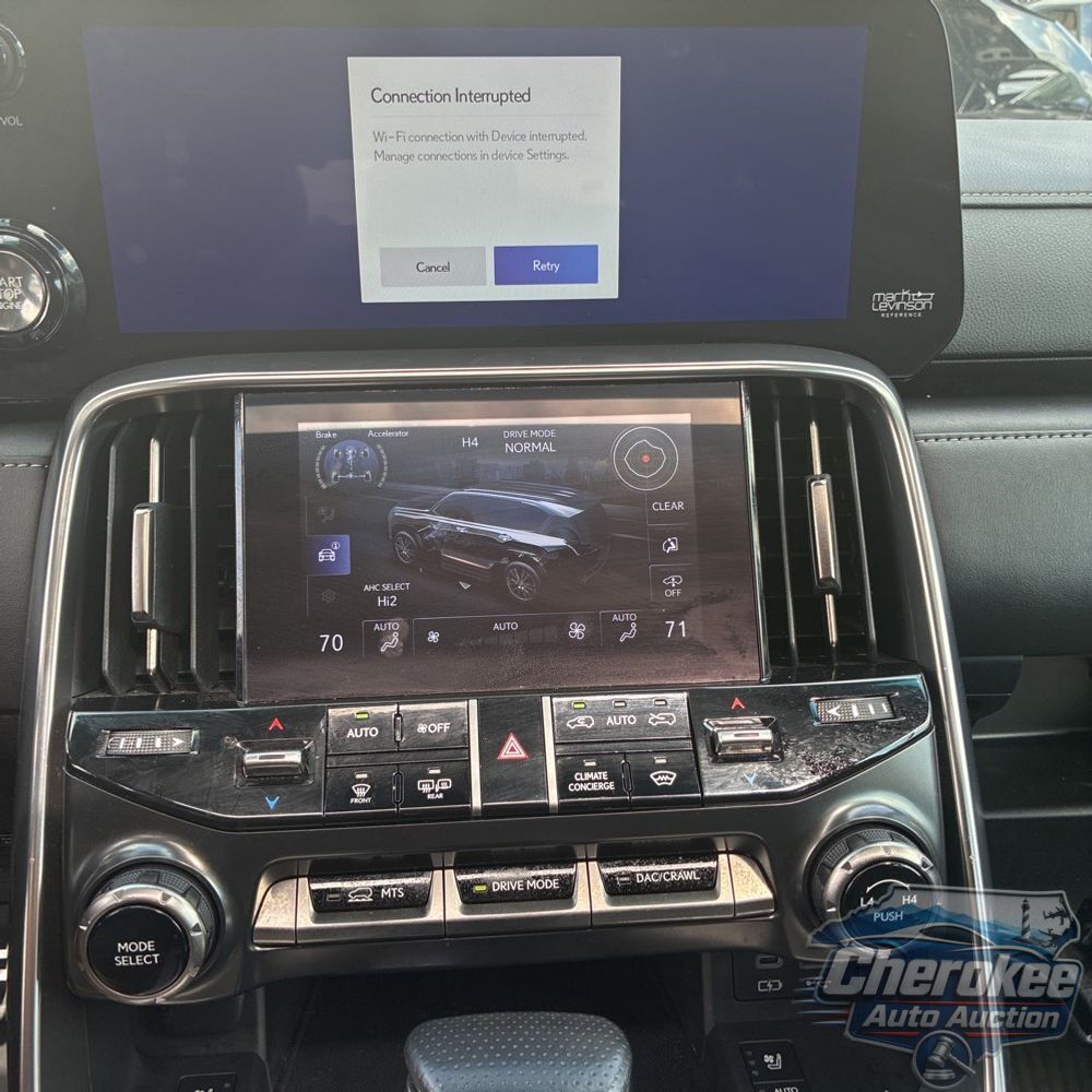 2022 Lexus LX 600 F SPORT Handling