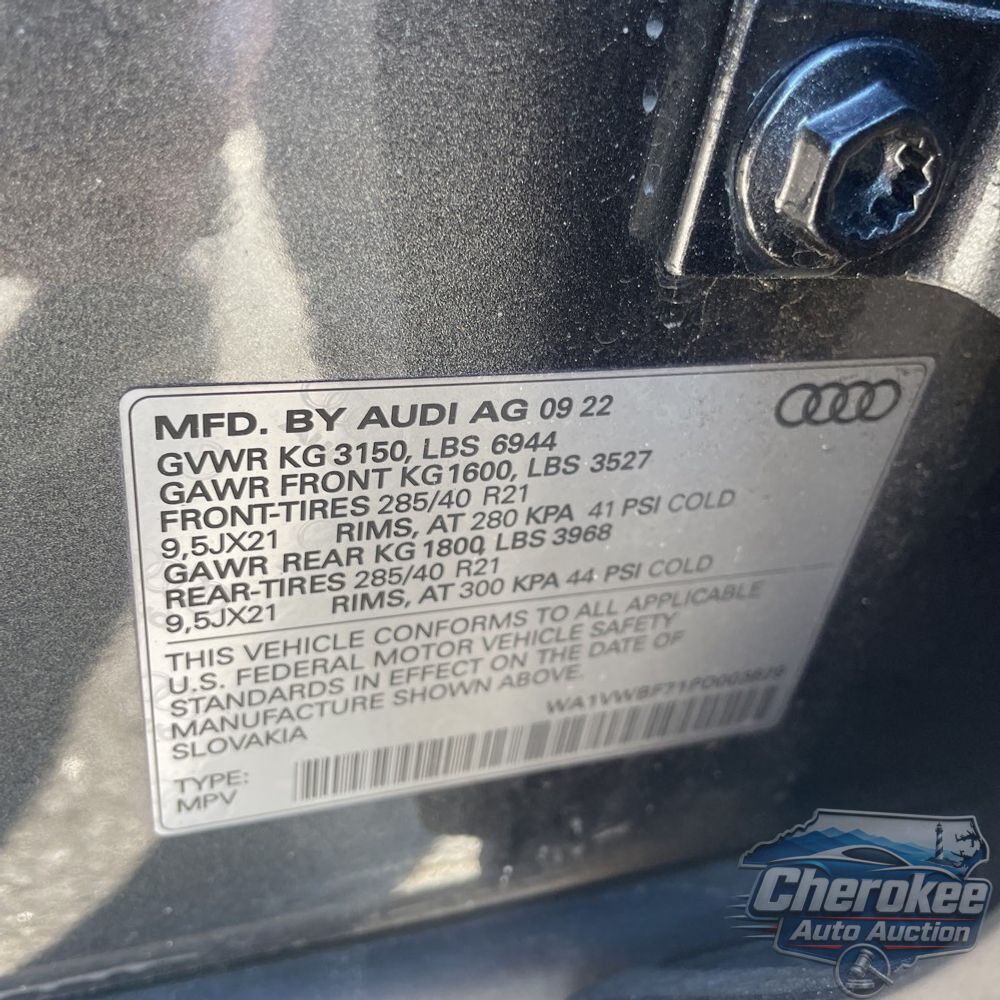 2023 Audi SQ7 Prestige