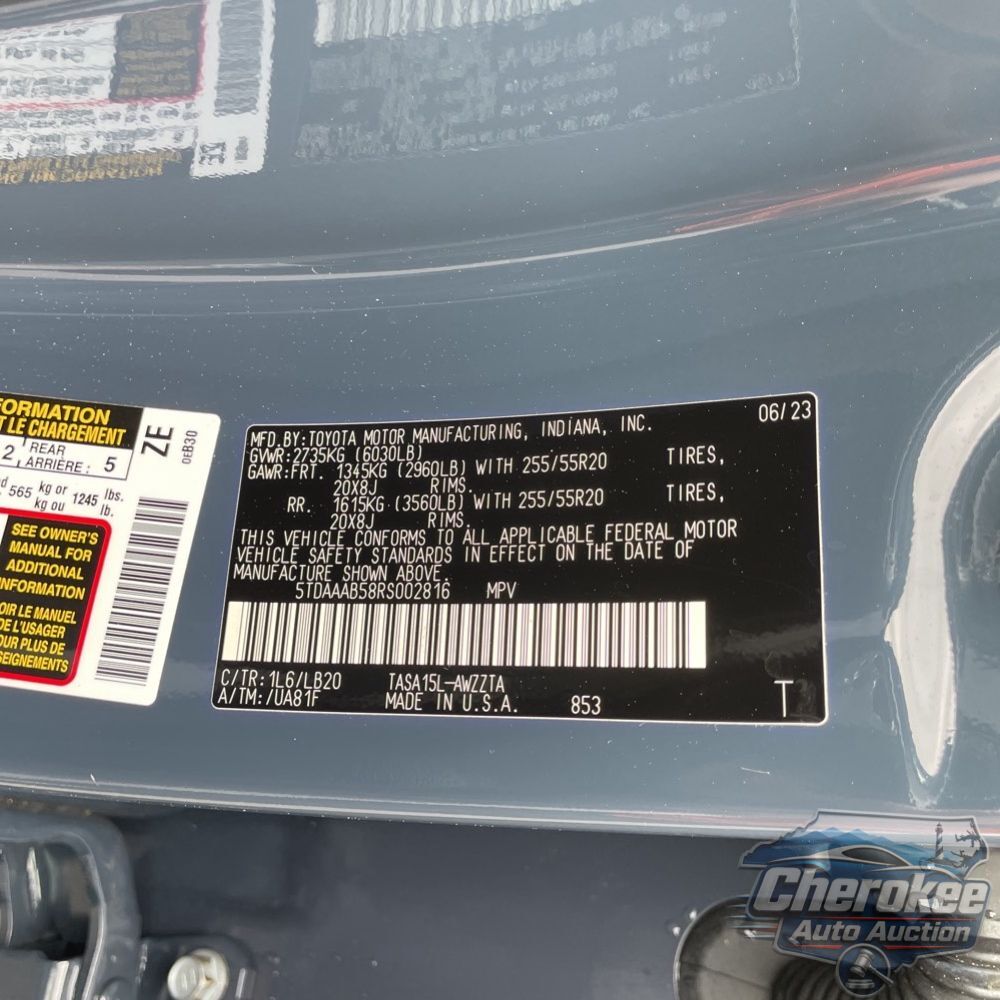 2024 Toyota Grand Highlander Platinum