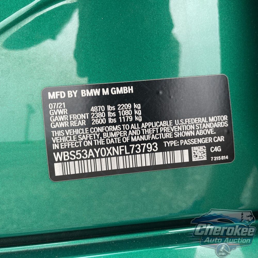 2022 BMW M3 Base