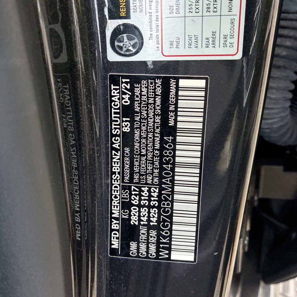 2021 Mercedes-Benz S-Class S 580 4MATIC