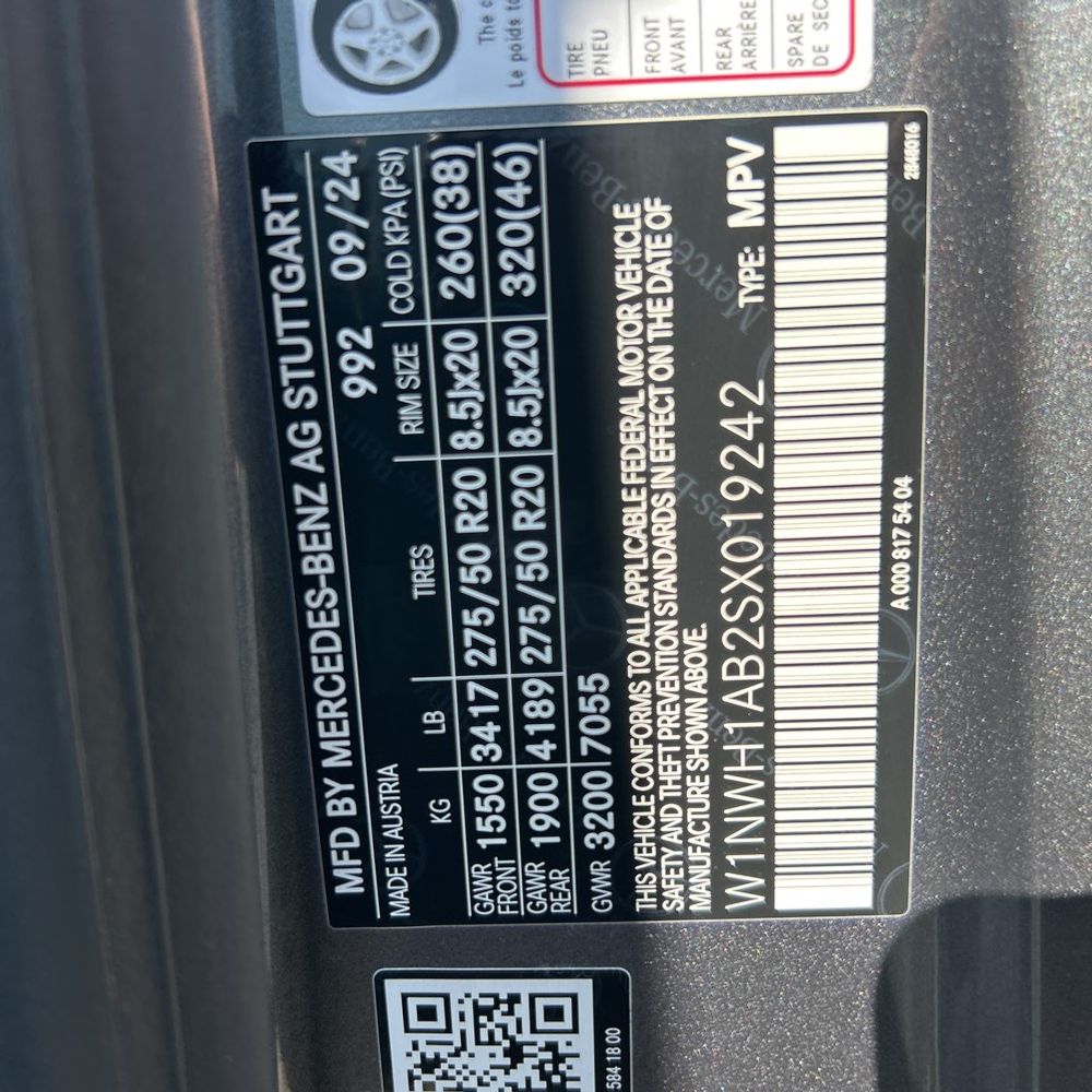 2025 Mercedes-Benz G 550 4MATIC