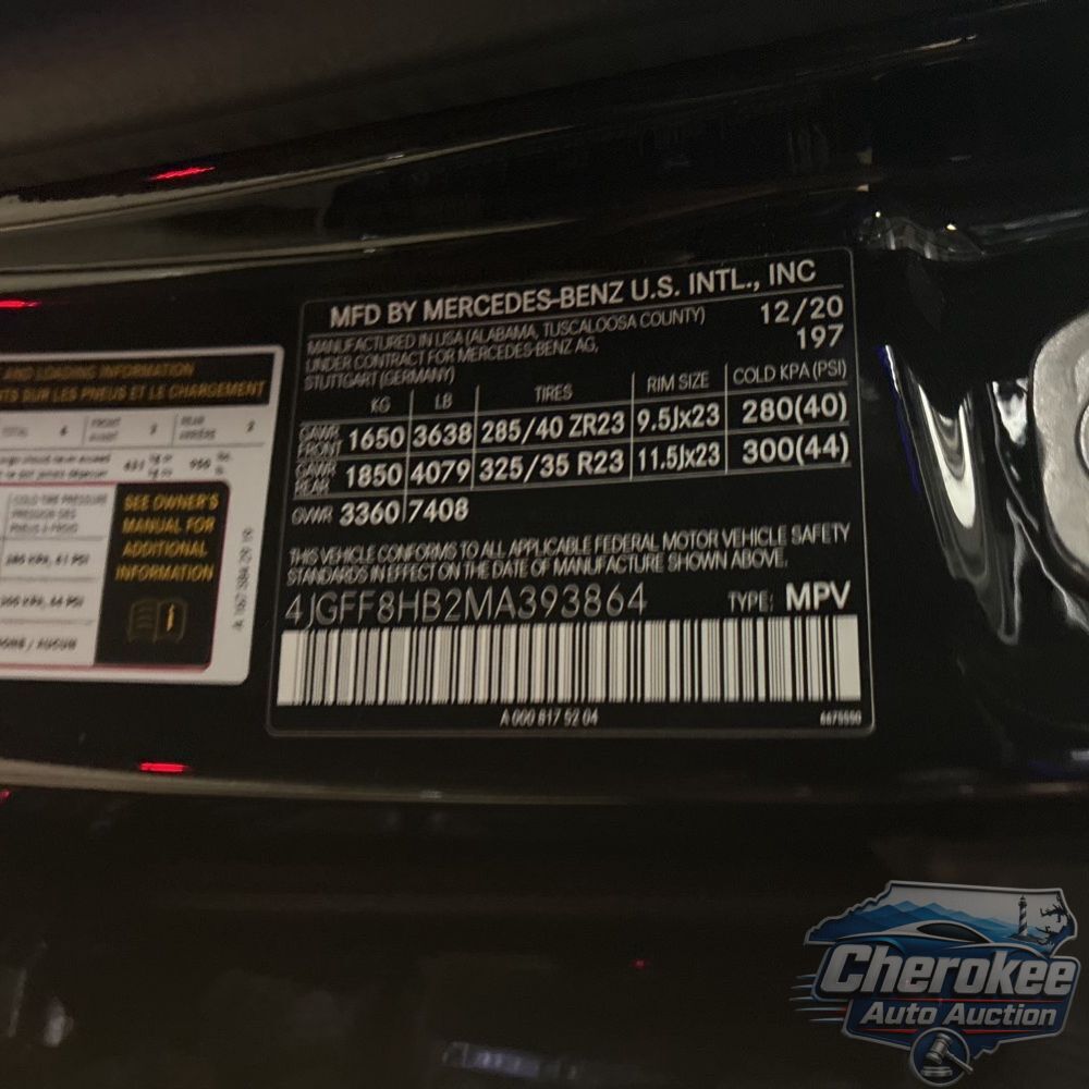 2021 Mercedes-Benz GLS Mercedes-Maybach GLS 600 4MATIC