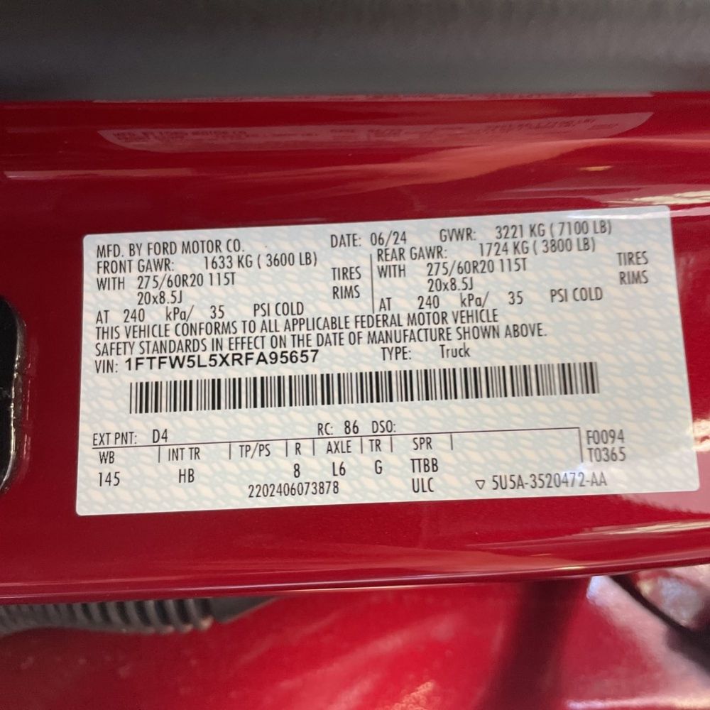 2024 Ford F-150 Lariat