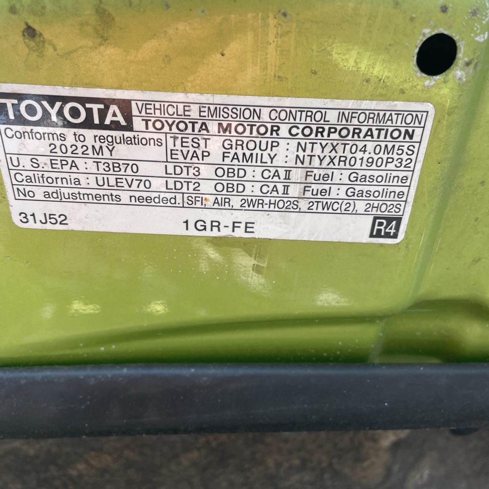 2022 Toyota 4Runner TRD Pro