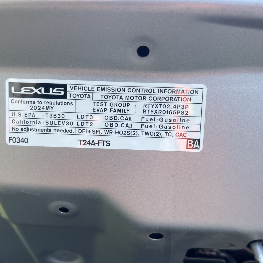 2024 Lexus TX 350 Base