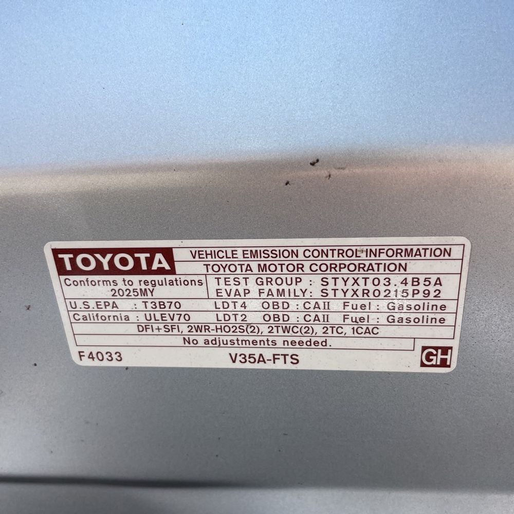2025 Toyota Tundra 1794 Edition