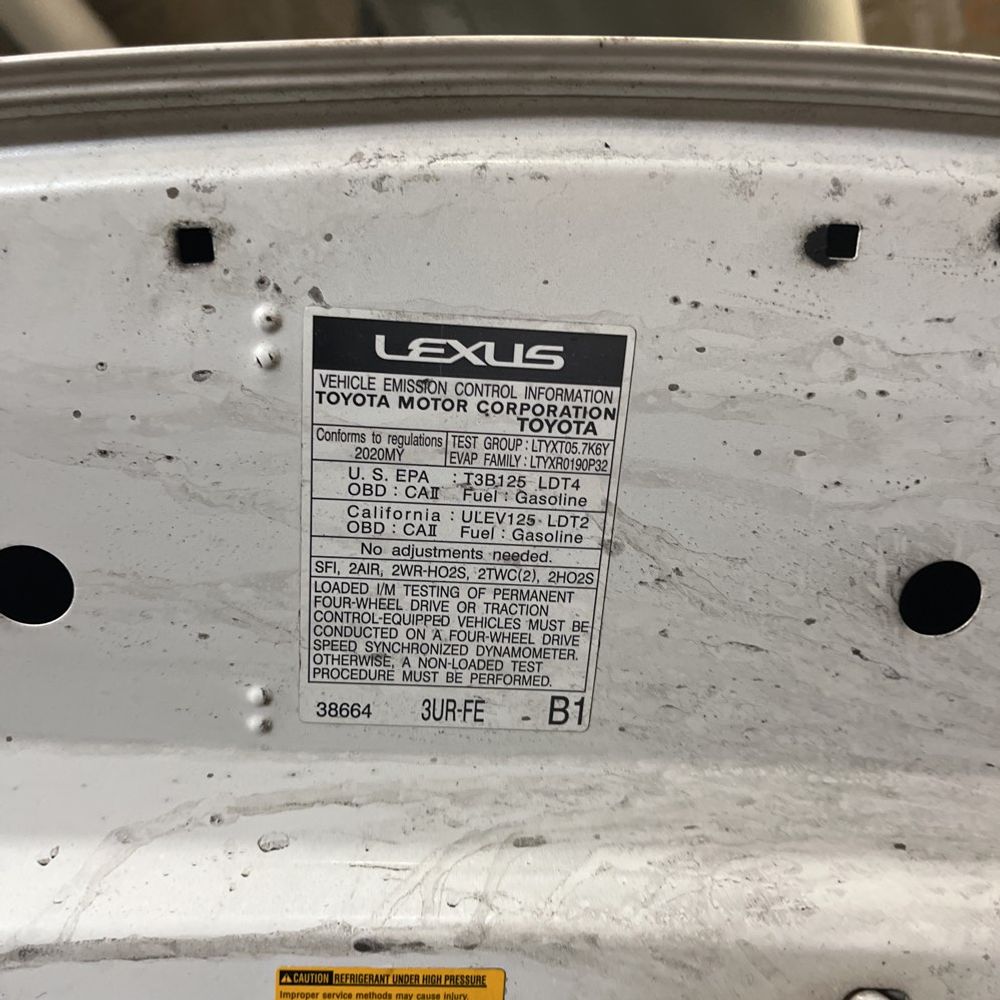 2020 Lexus LX 570 Three-Row