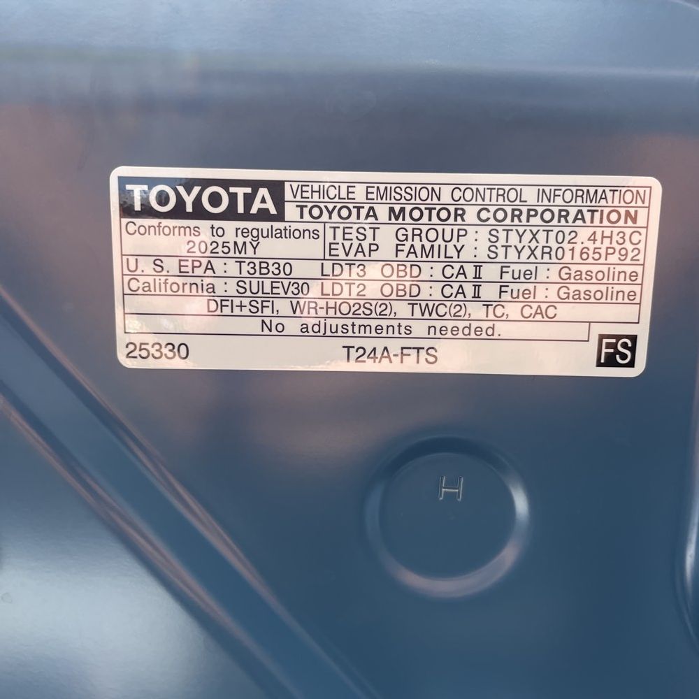 2025 Toyota 4Runner TRD Sport