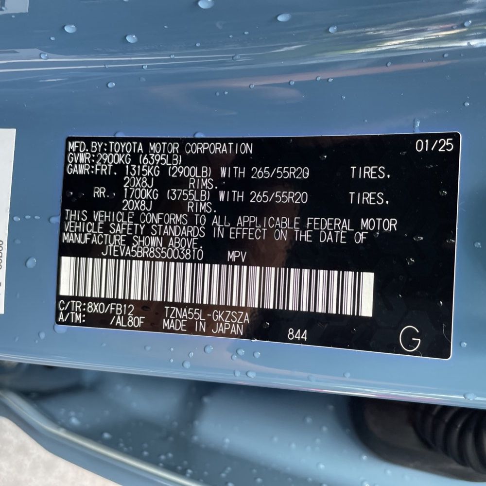 2025 Toyota 4Runner TRD Sport
