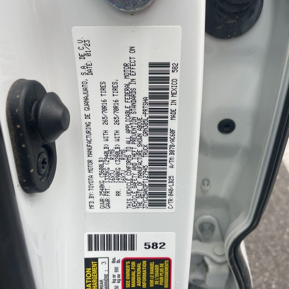 2023 Toyota Tacoma TRD Pro