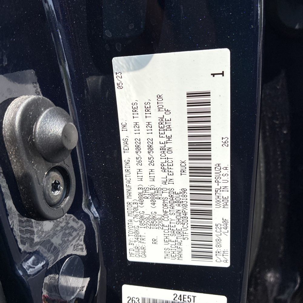 2023 Toyota Tundra Capstone HV