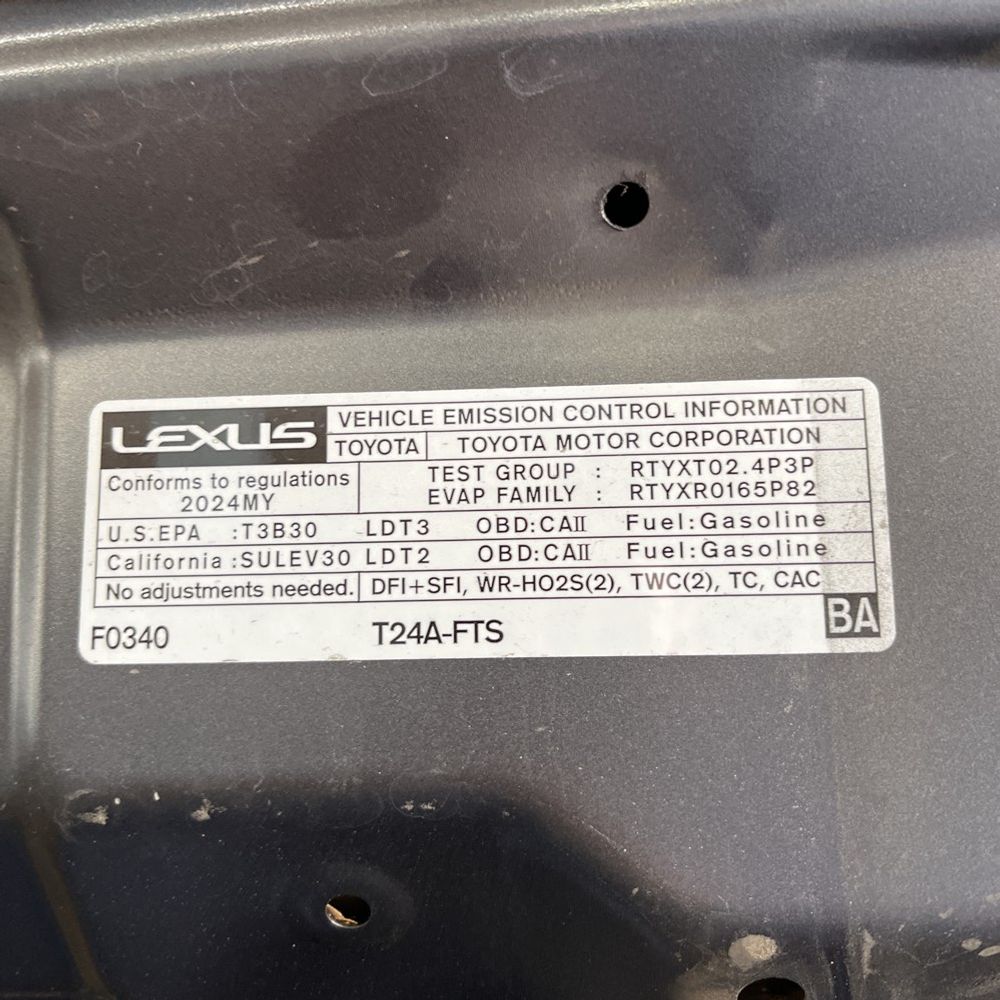 2024 Lexus TX 350 Base