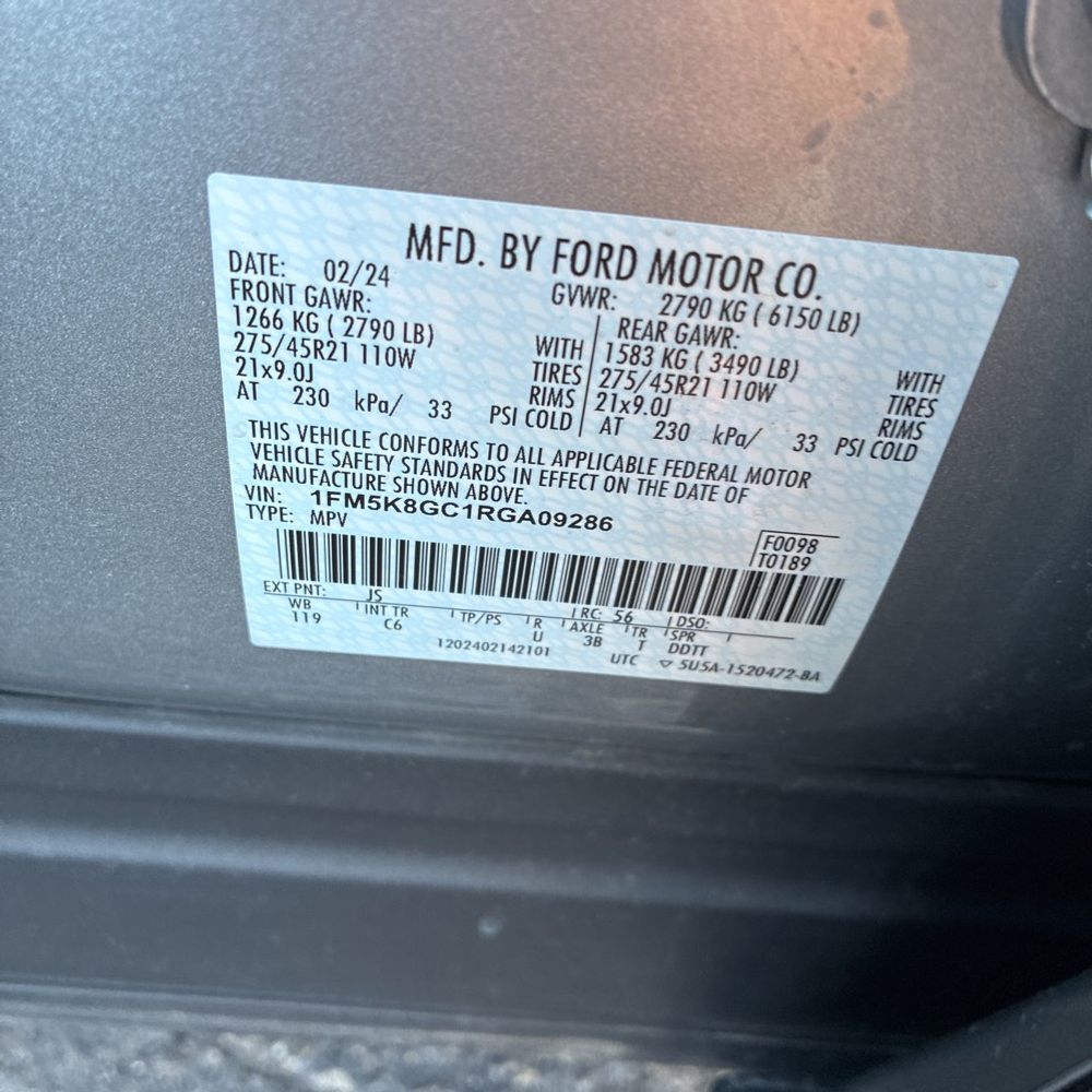 2024 Ford Explorer ST