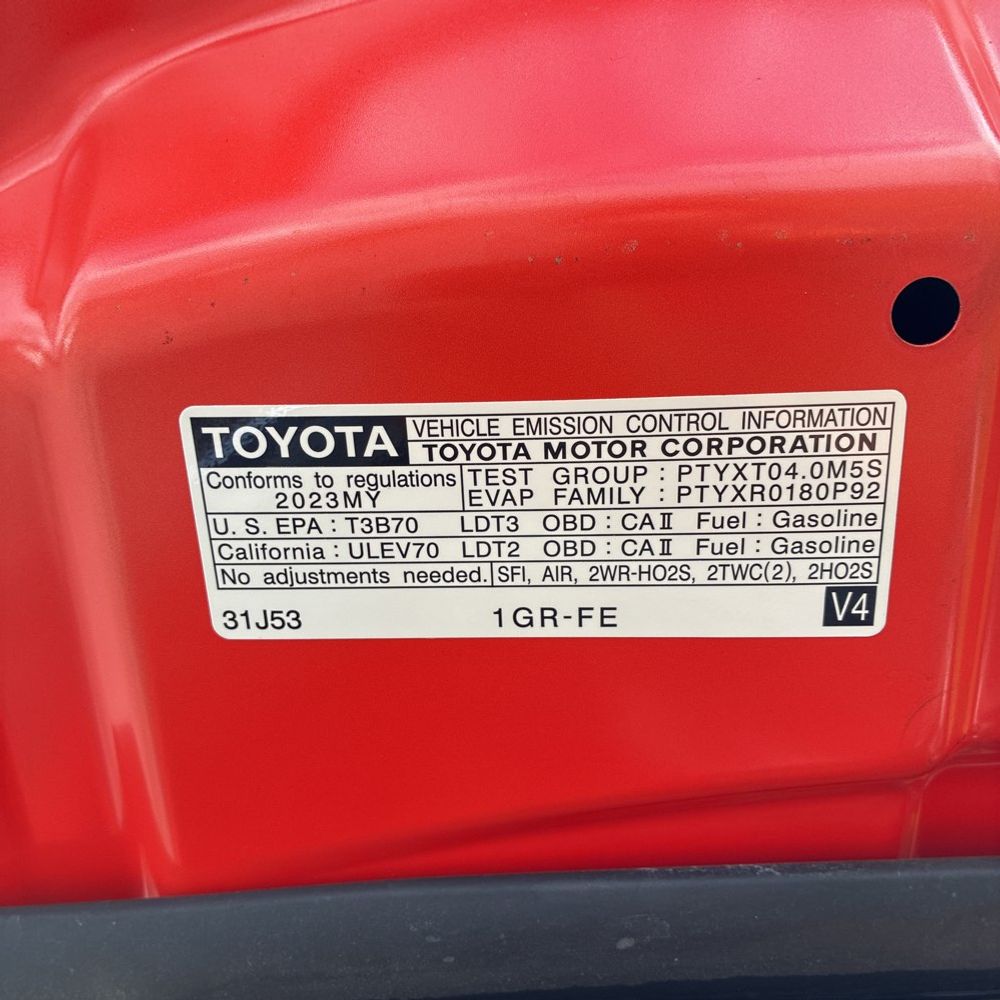 2023 Toyota 4Runner TRD Pro
