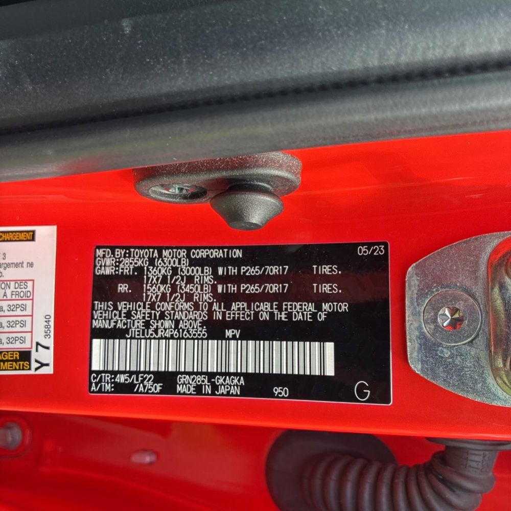 2023 Toyota 4Runner TRD Pro
