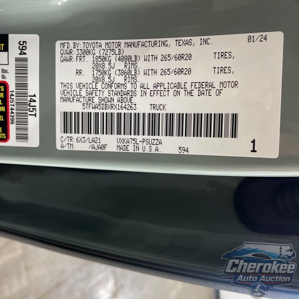2024 Toyota Tundra Platinum