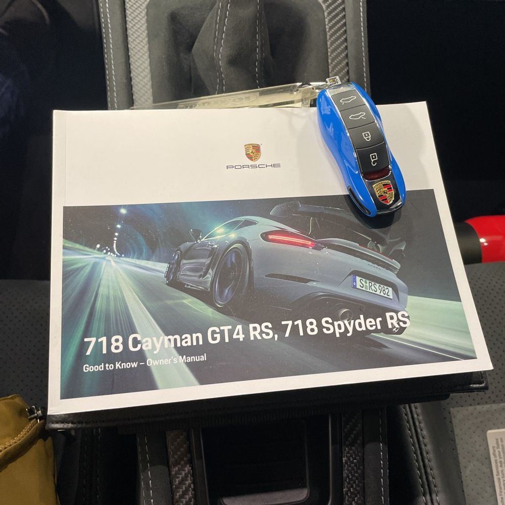 2024 Porsche 718 Cayman GT4 RS