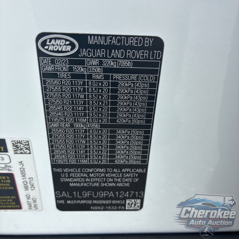 2023 Land Rover Range Rover Sport P400 Dynamic SE