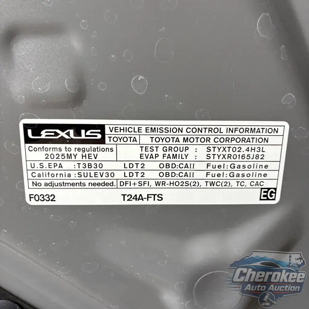 2025 Lexus RX 500h F SPORT Performance