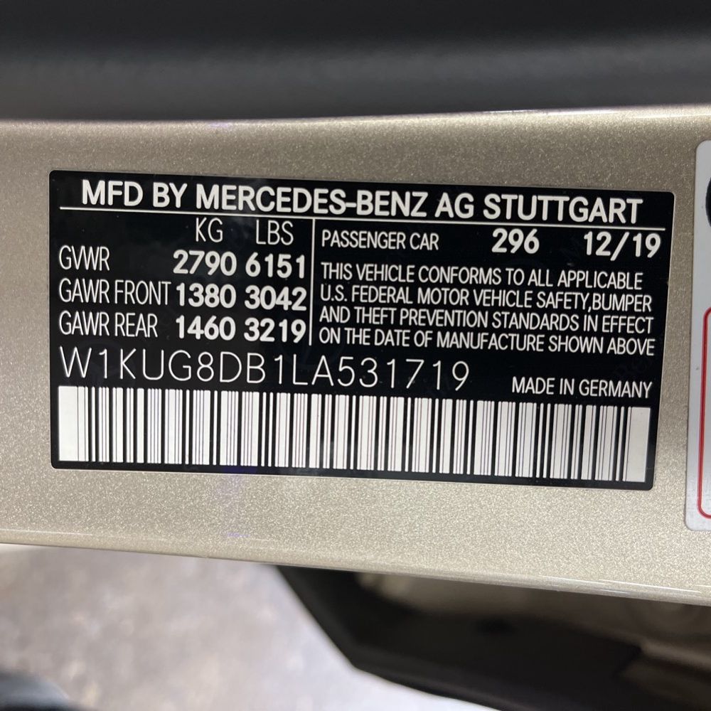 2020 Mercedes-Benz S-Class S 560