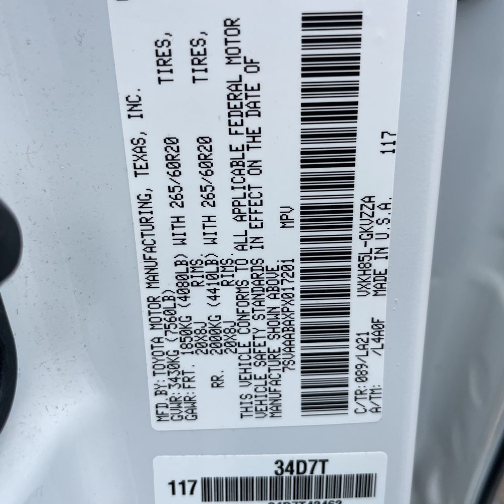 2023 Toyota Sequoia Platinum