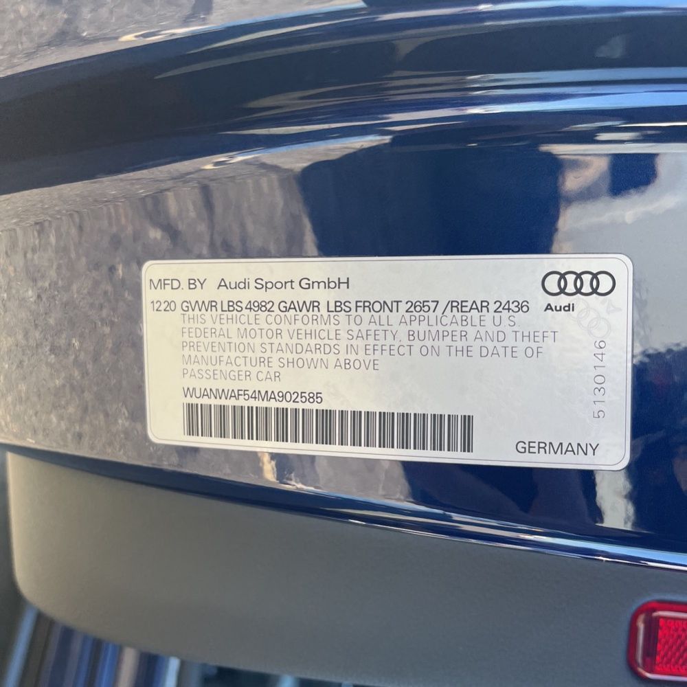 2021 Audi RS 5