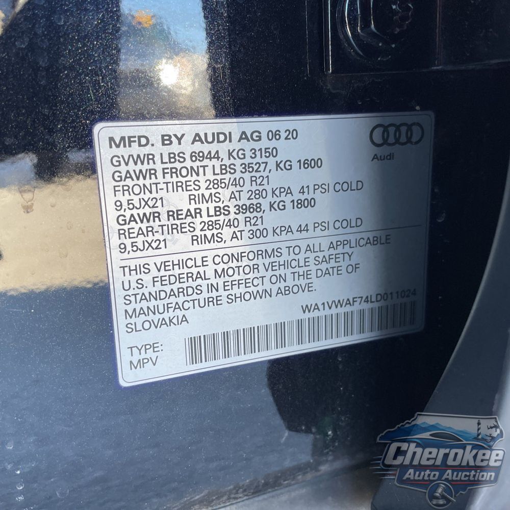 2020 Audi SQ7 Prestige