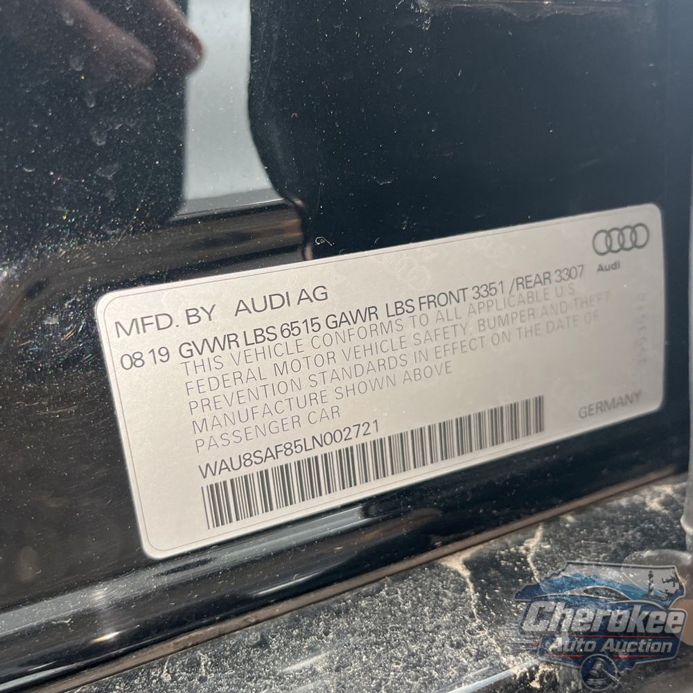 2020 Audi S8