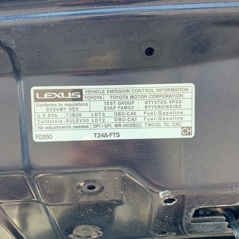 2024 Lexus TX 500h F SPORT Performance Premium