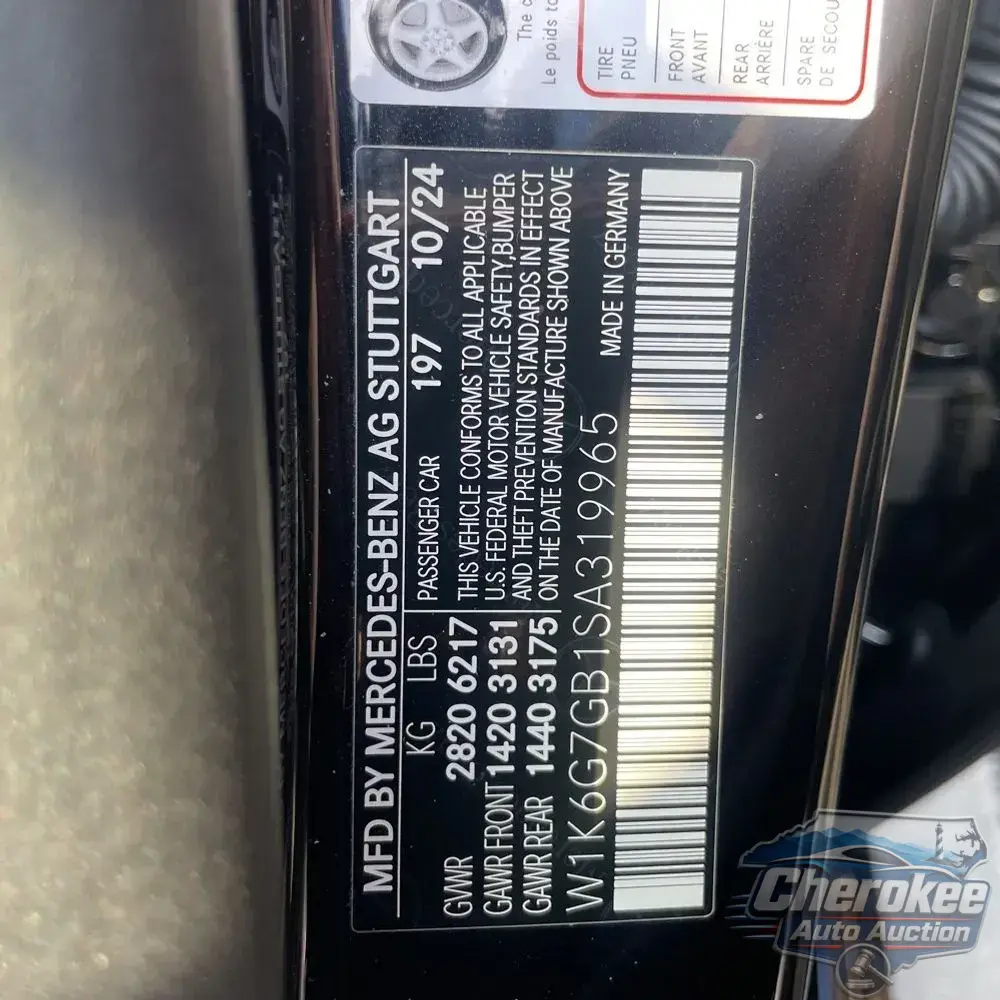 2025 Mercedes-Benz S-Class S 580 4MATIC