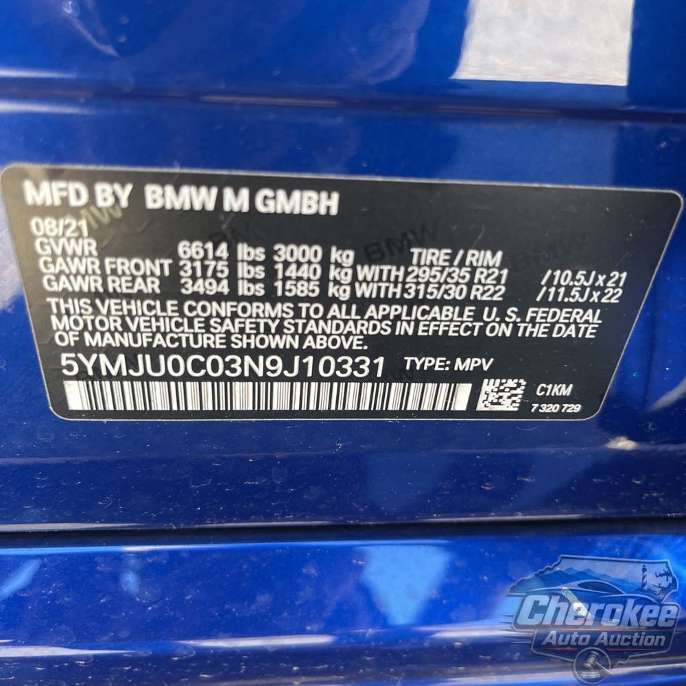 2022 BMW X5 M
