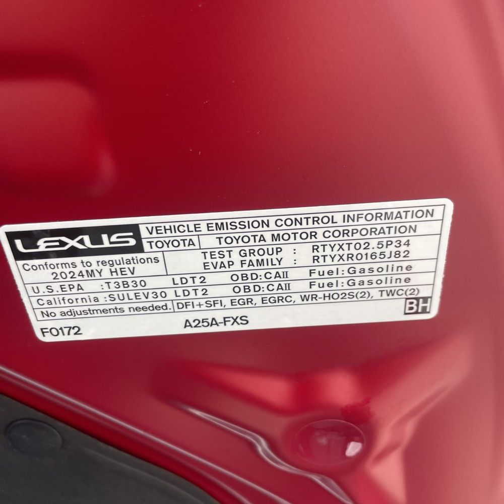 2024 Lexus RX 350h Premium