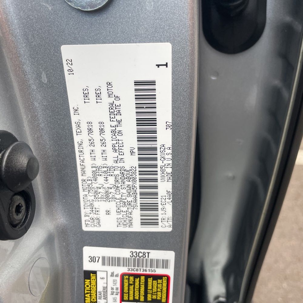 2023 Toyota Sequoia SR5