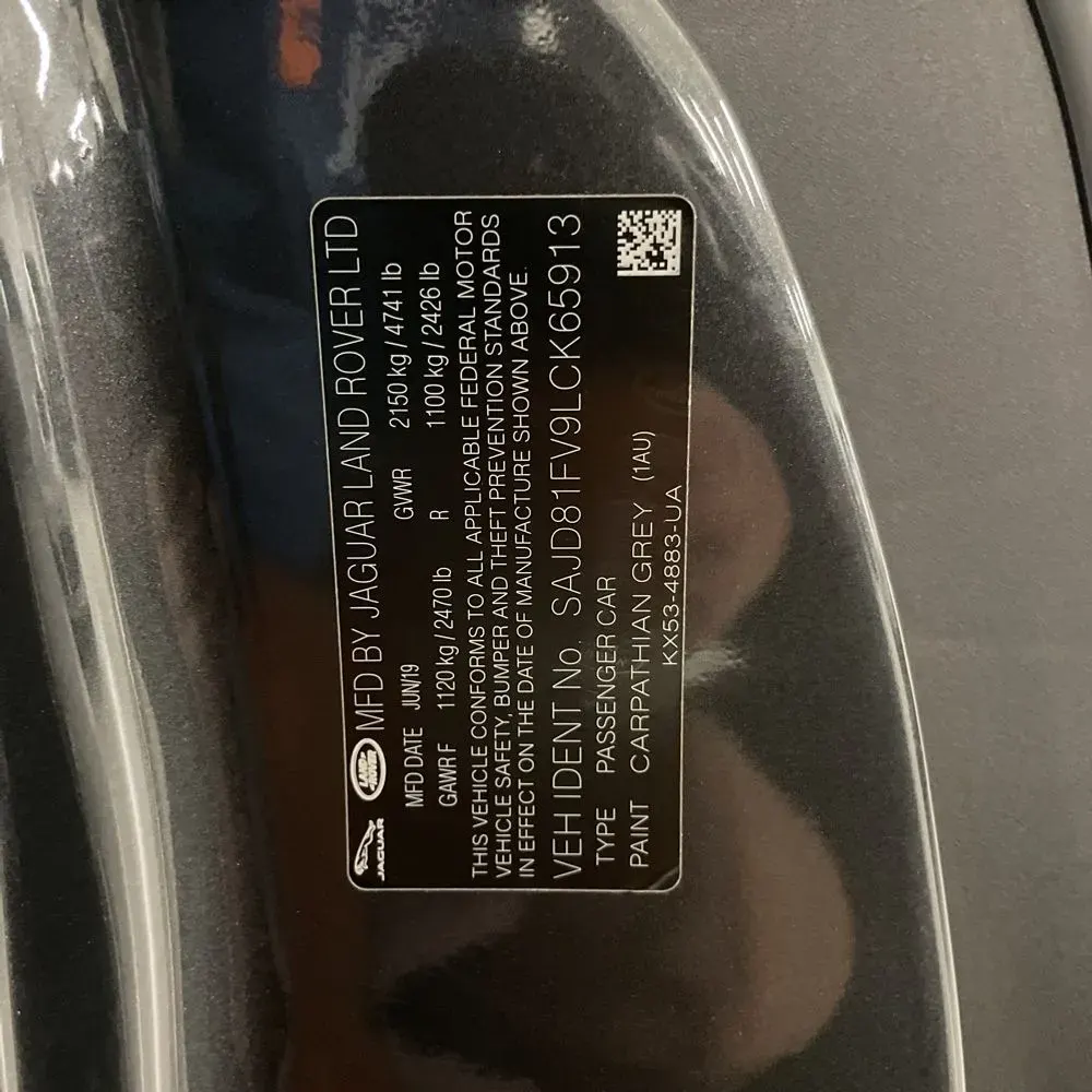 2020 Jaguar F-Type R-Dynamic 380HP