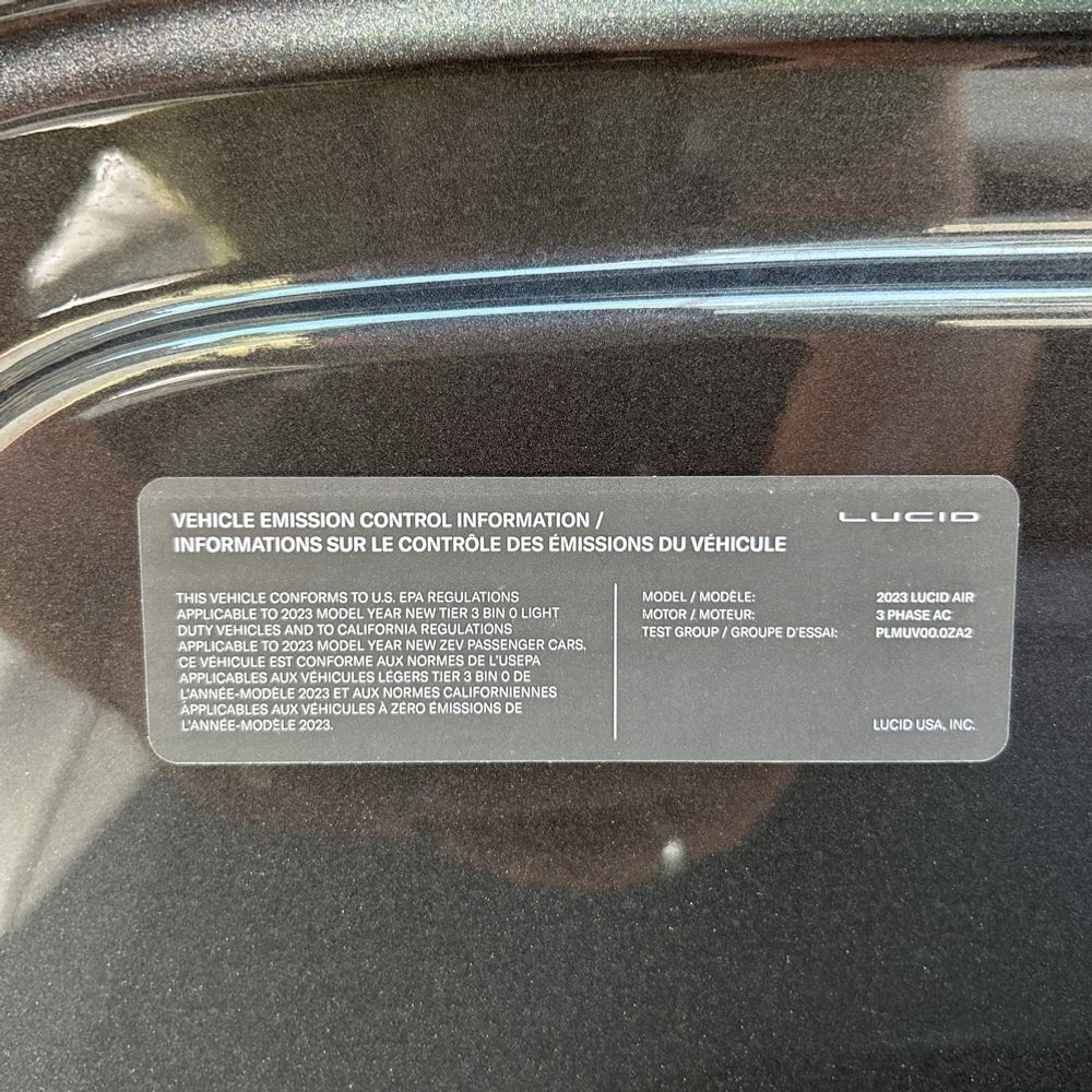 2023 Lucid Air Touring