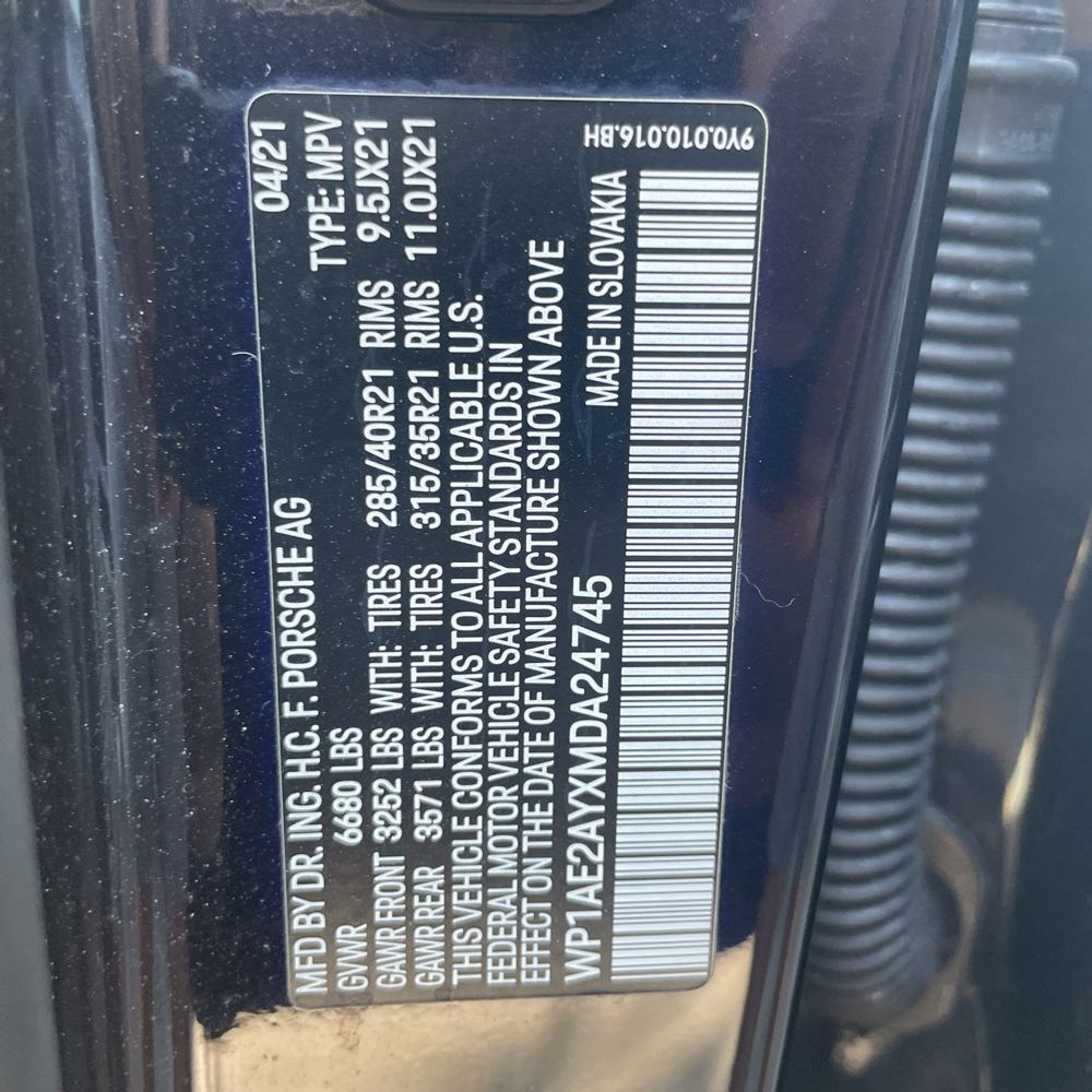 2021 Porsche Cayenne E-Hybrid