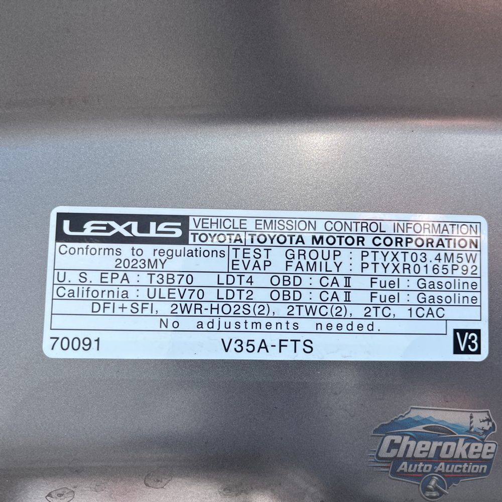 2023 Lexus LX 600 F SPORT Handling