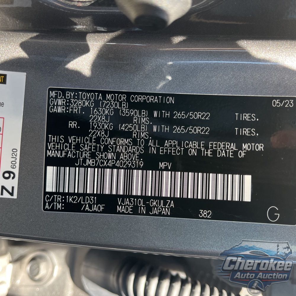 2023 Lexus LX 600 F SPORT Handling