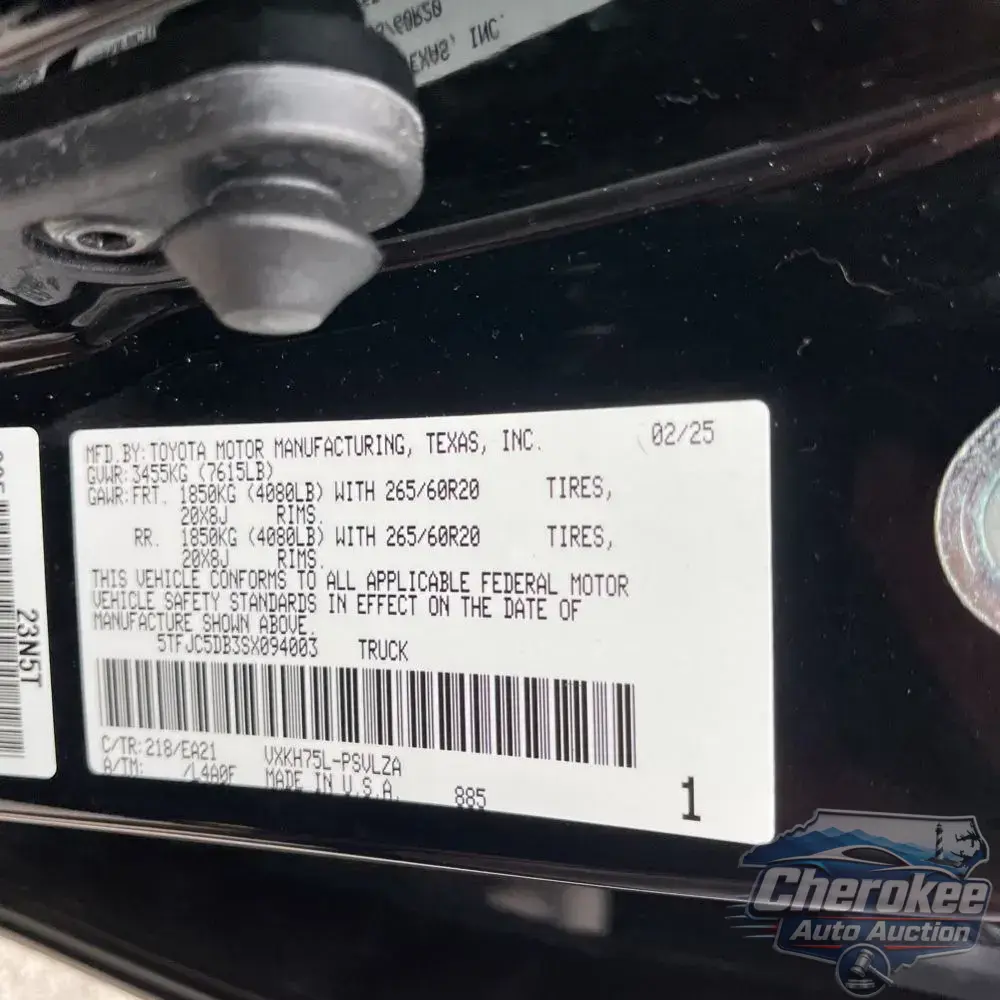 2025 Toyota Tundra Limited HV