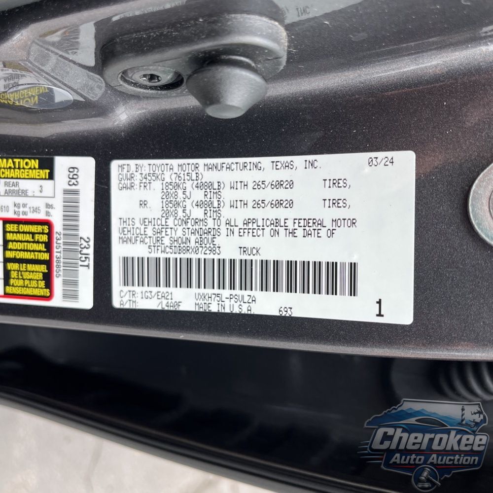 2024 Toyota Tundra Limited HV