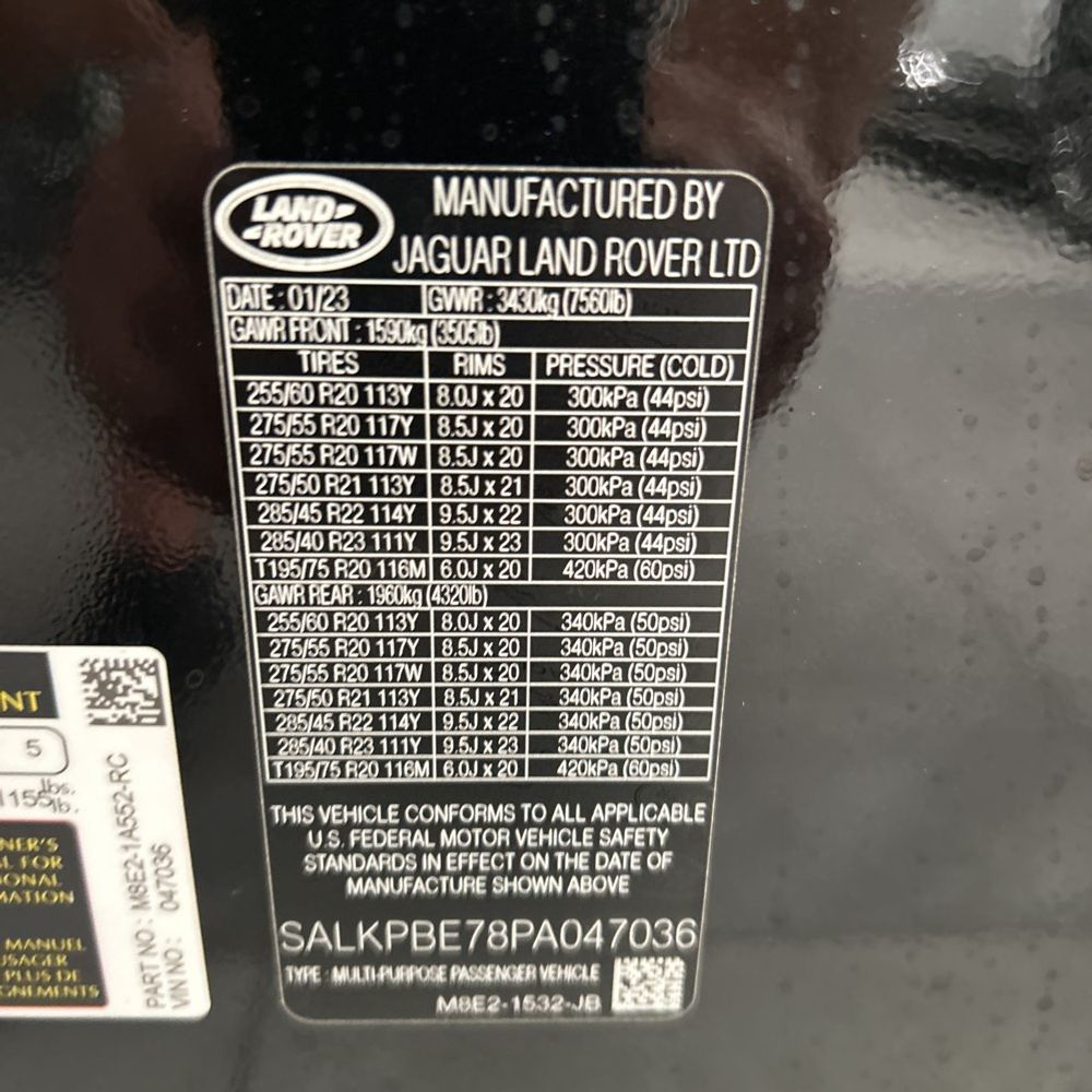 2023 Land Rover Range Rover P530 SE LWB