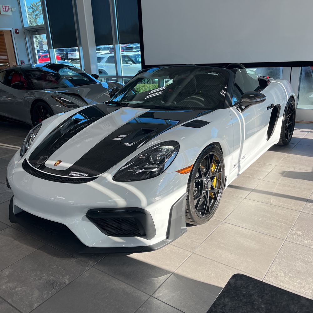 2024 Porsche 718 Boxster Spyder RS