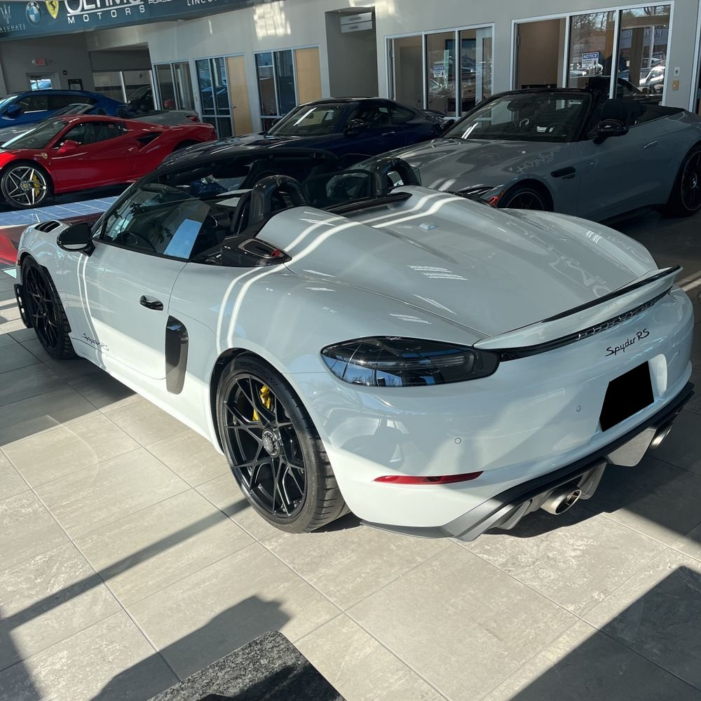 2024 Porsche 718 Boxster Spyder RS