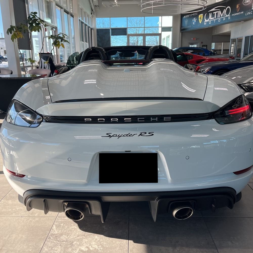 2024 Porsche 718 Boxster Spyder RS