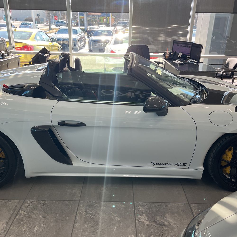 2024 Porsche 718 Boxster Spyder RS