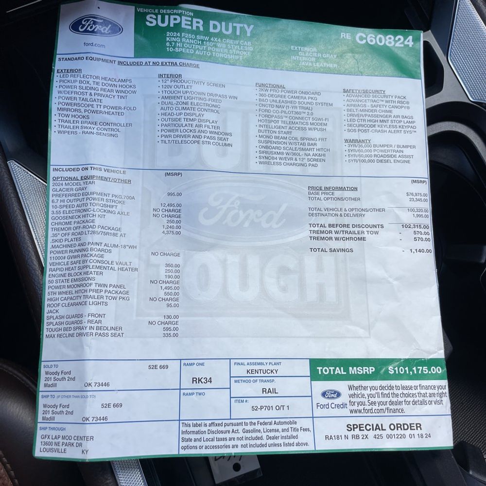 2024 Ford F-250 Super Duty King Ranch