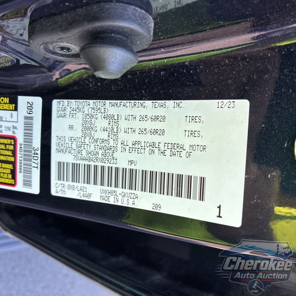 2024 Toyota Sequoia Platinum