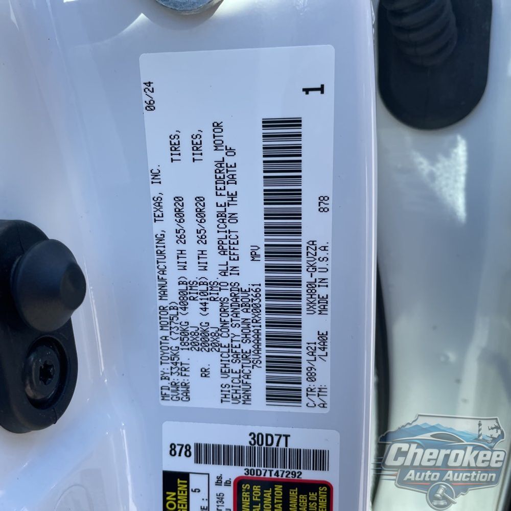 2024 Toyota Sequoia Platinum