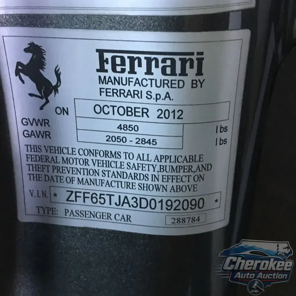 2013 Ferrari California